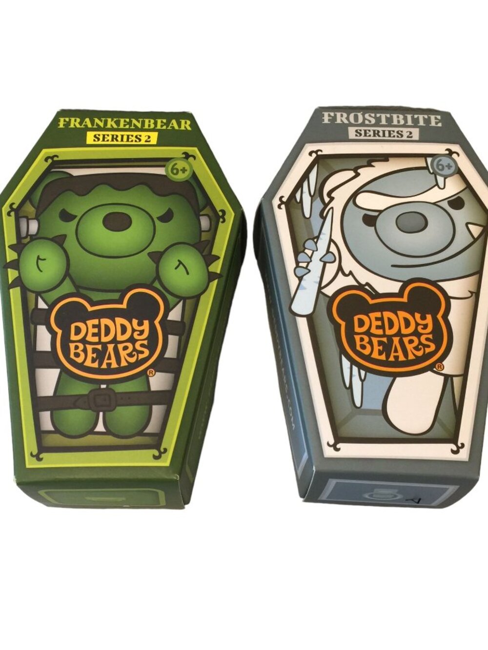 DEDDY BEARS FRANKENBEAR FROSTBITE Series 2 Plush Bears in Coffin
